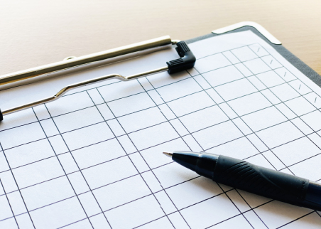 品質管理のためのチェックリストのイメージ