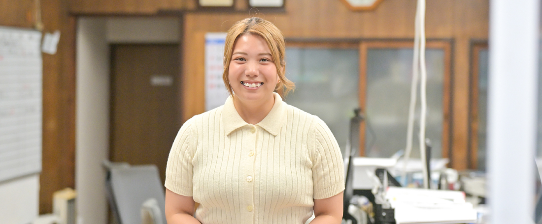 営業事務として働くK.Aさんのポートレート